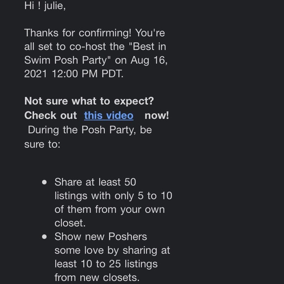 What a SUCCESS!๐Best in Swim posh party complete! - Picture 3 of 13